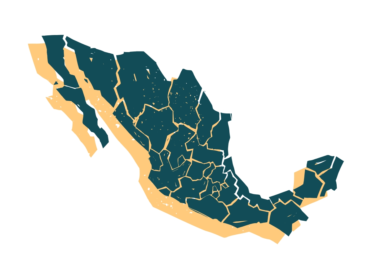 Mapa de méxico